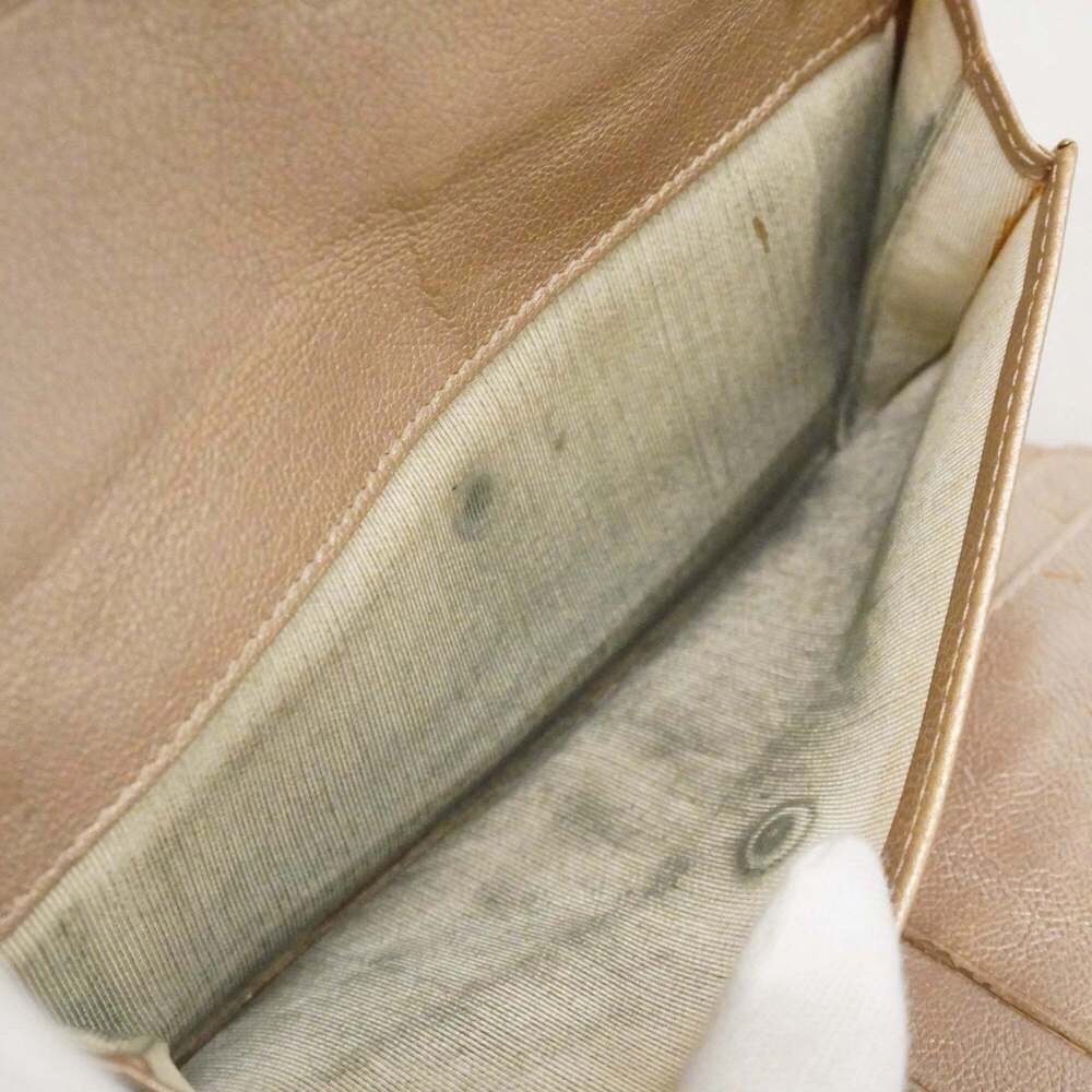 CHANEL Gray Leather Wallet - Picture 10 of 16